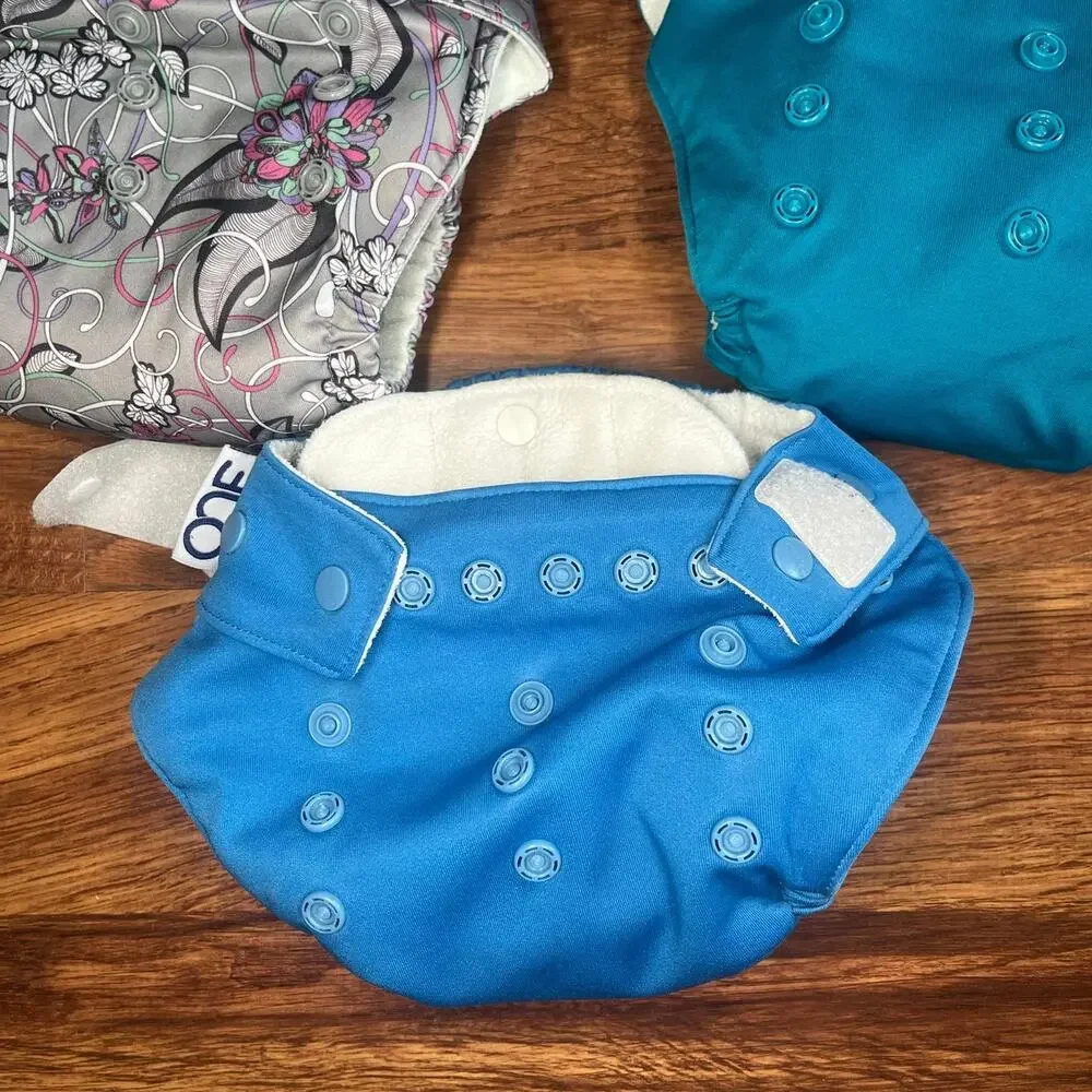 O.N.E. GrowVia Cloth Diapers All In One Reusable Baby Bundle